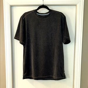 Tommy Bahama Gray Short Sleeves T-shirt Medium
